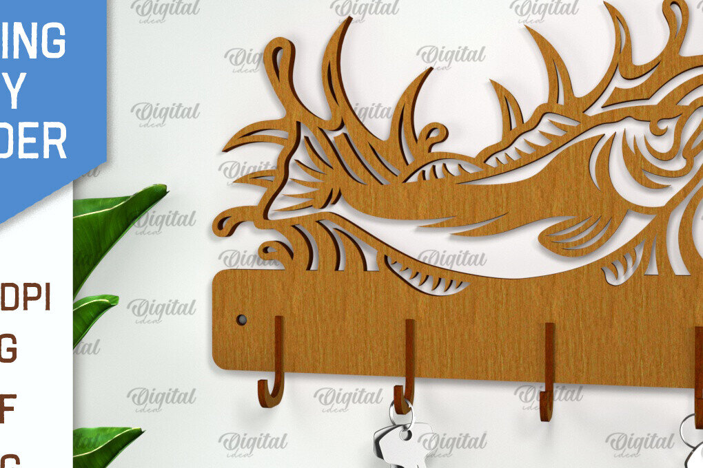 Σετ των 3 Intra απο ξύλο plywood 3mm-4mm πάχος - Μπρελόκ ψαρέματος . Ψάρια  Δίασταση 4x4 cm INTRAFABR-101517470