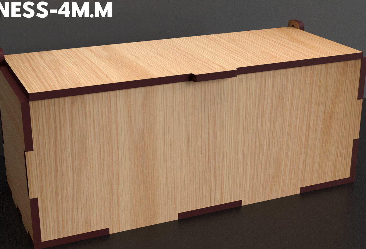 Σετ των 2 Intra απο ξύλο plywood 3mm-4mm πάχος - Flip Box, Καπάκια  Laser Cut 07 Δίασταση 30x20 cm INTRAFABR-86666386