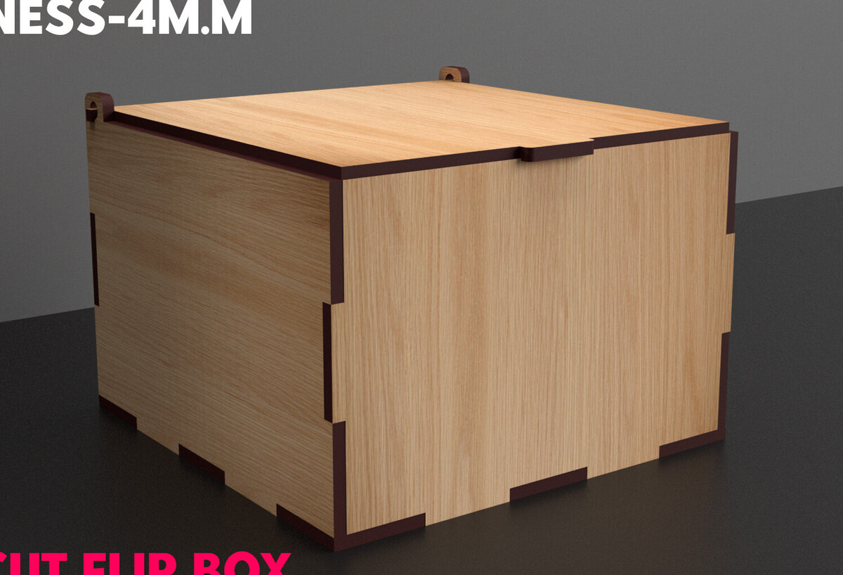 Intra απο ξύλο plywood 3mm-4mm πάχος - Flip Box, Καπάκια  Laser Cut 08 Δίασταση 30x20 cm INTRAFABR-86666399