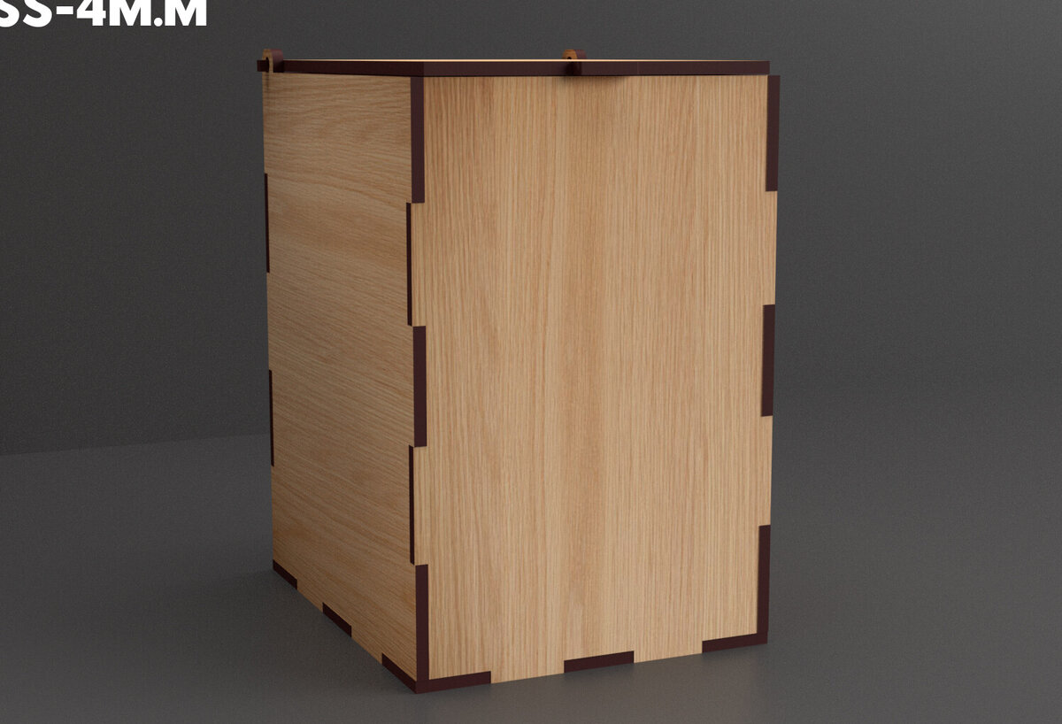 Intra απο ξύλο plywood 3mm-4mm πάχος - Flip Box, Καπάκια  Laser Cut 10 Δίασταση 30x20 cm INTRAFABR-86666927