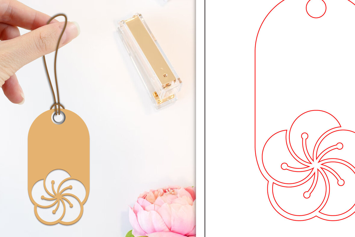 Intra απο ξύλο plywood 3mm-4mm πάχος - Ετικέτες δώρου λουλουδιών  | Ετικέτες  Δίασταση 30x20 cm INTRAFABR-103236395