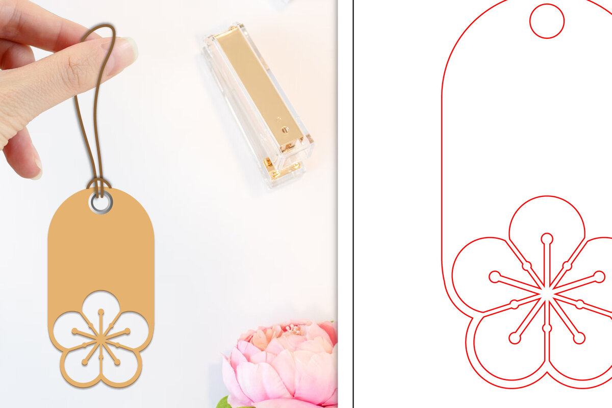 Intra απο ξύλο plywood 3mm-4mm πάχος - Ετικέτες δώρου λουλουδιών  | Ετικέτες  Δίασταση 30x20 cm INTRAFABR-103236179