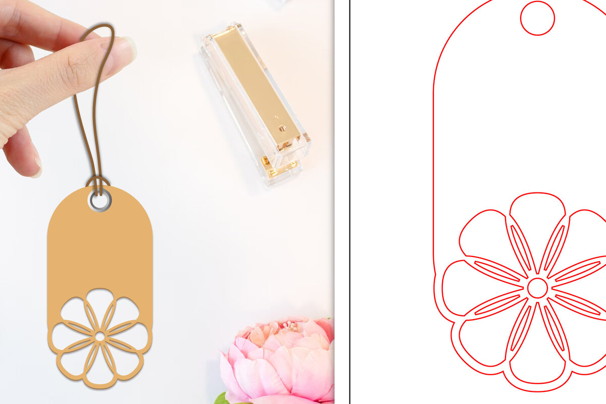 Intra απο ξύλο plywood 3mm-4mm πάχος - Ετικέτες δώρου λουλουδιών  | Ετικέτες  Δίασταση 30x20 cm INTRAFABR-103236230