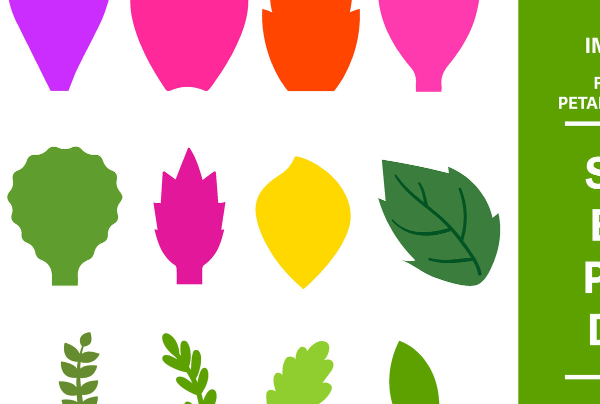 Intra απο ξύλο plywood 3mm-4mm πάχος - Πέταλα λουλουδιών και φύλλα  Πακέτο Δίασταση 30x20 cm INTRAFABR-90351673