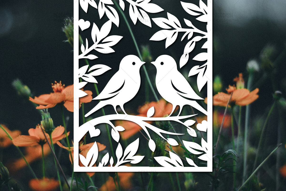 Σετ των 3 Intra απο ξύλο plywood 3mm-4mm πάχος - Πρότυπο κάρτας κομμένων λουλουδιών Δίασταση 5x7 cm INTRAFABR-114804558