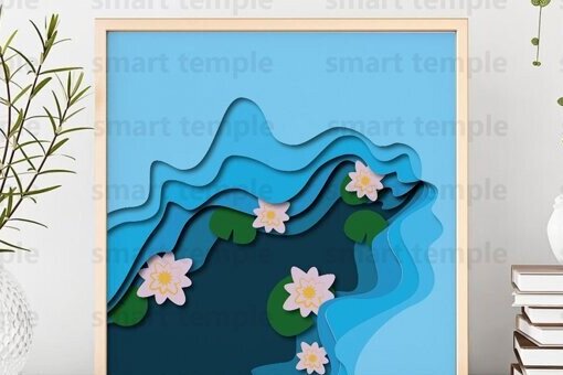 Intra απο ξύλο plywood 3mm-4mm πάχος - Flowers Printable, Flowers  Δίασταση 30x20 cm INTRAFABR-80232318