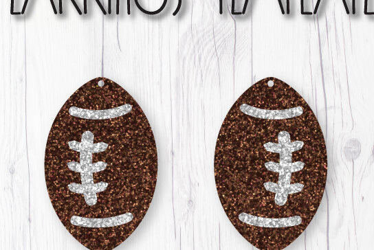 Σετ των 3 Intra απο ξύλο plywood 3mm-4mm πάχος - Πρότυπο σκουλαρίκια ποδοσφαίρου Δίασταση 3x3 cm INTRAFABR-8146670