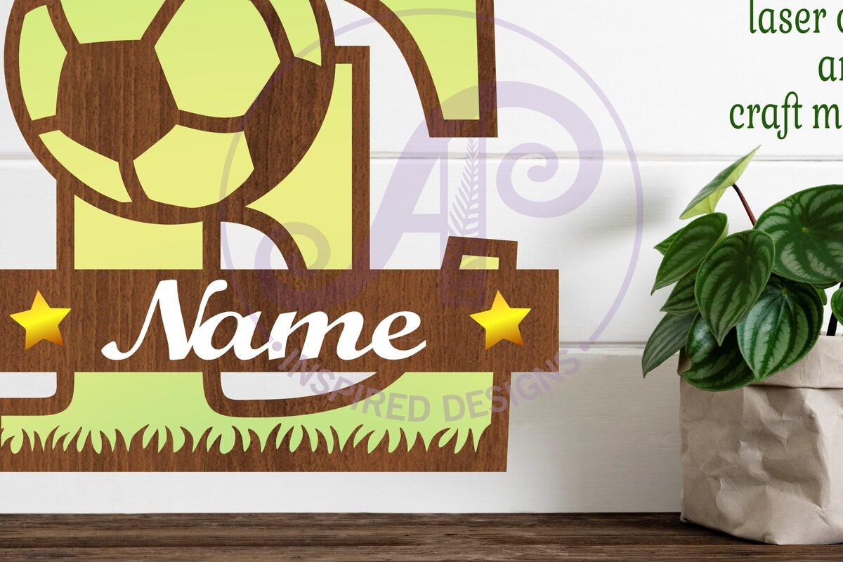 Intra απο ξύλο plywood 3mm-4mm πάχος - Μονόγραμμα ποδοσφαίρου ή ποδοσφαίρου E γράμμα Δίασταση 30x20 cm INTRAFABR-81961513