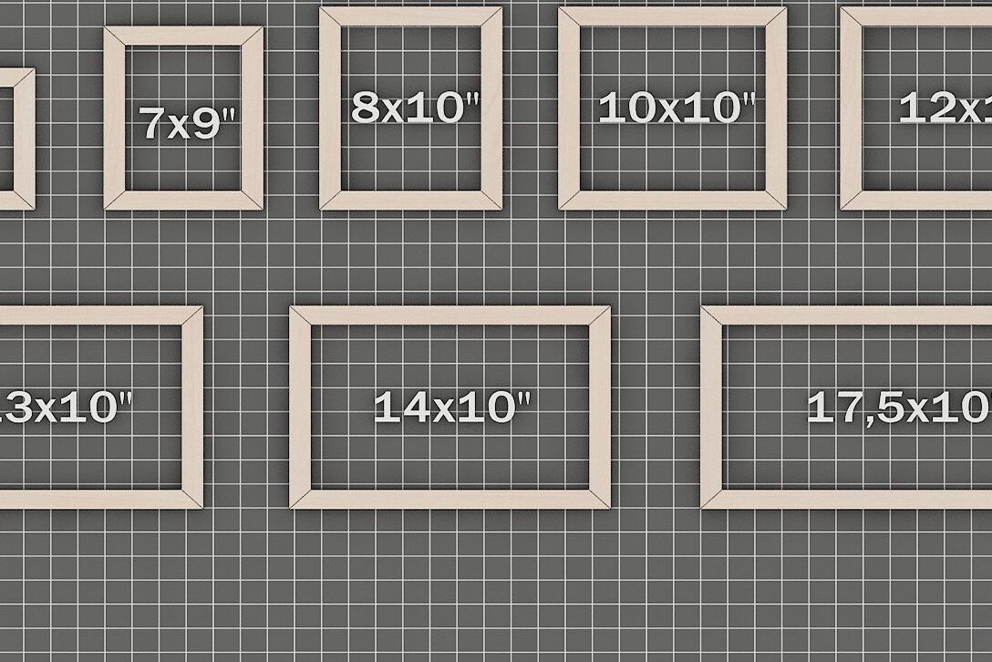 Σετ των 2 Intra απο ξύλο plywood 3mm-4mm πάχος - Κορνίζες Πρότυπα κοπής με λέιζερ  τέχνης τοίχου Δίασταση 20x20 cm INTRAFABR-37057147