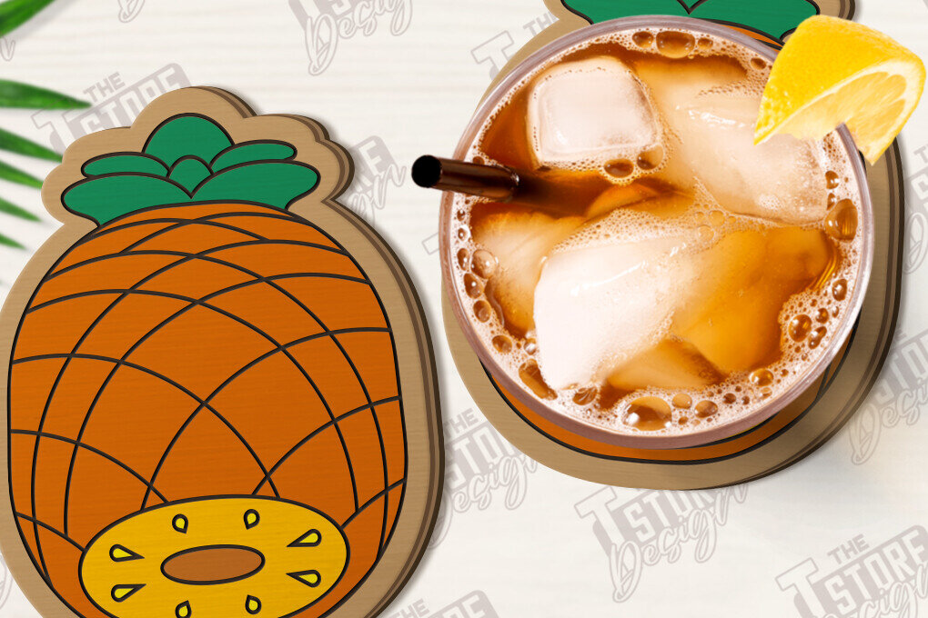 Intra απο ξύλο plywood 3mm-4mm πάχος - Σουβέρ φρούτων | Ποτά σουβέρ Δίασταση 30x20 cm INTRAFABR-123354796