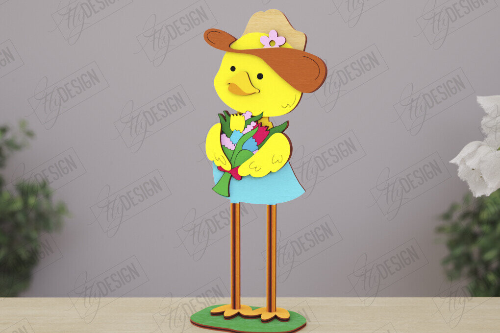 Intra απο ξύλο plywood 3mm-4mm πάχος - Αστεία  χαρακτήρων αγροικίας| CNC Δίασταση 30x20 cm INTRAFABR-121899802