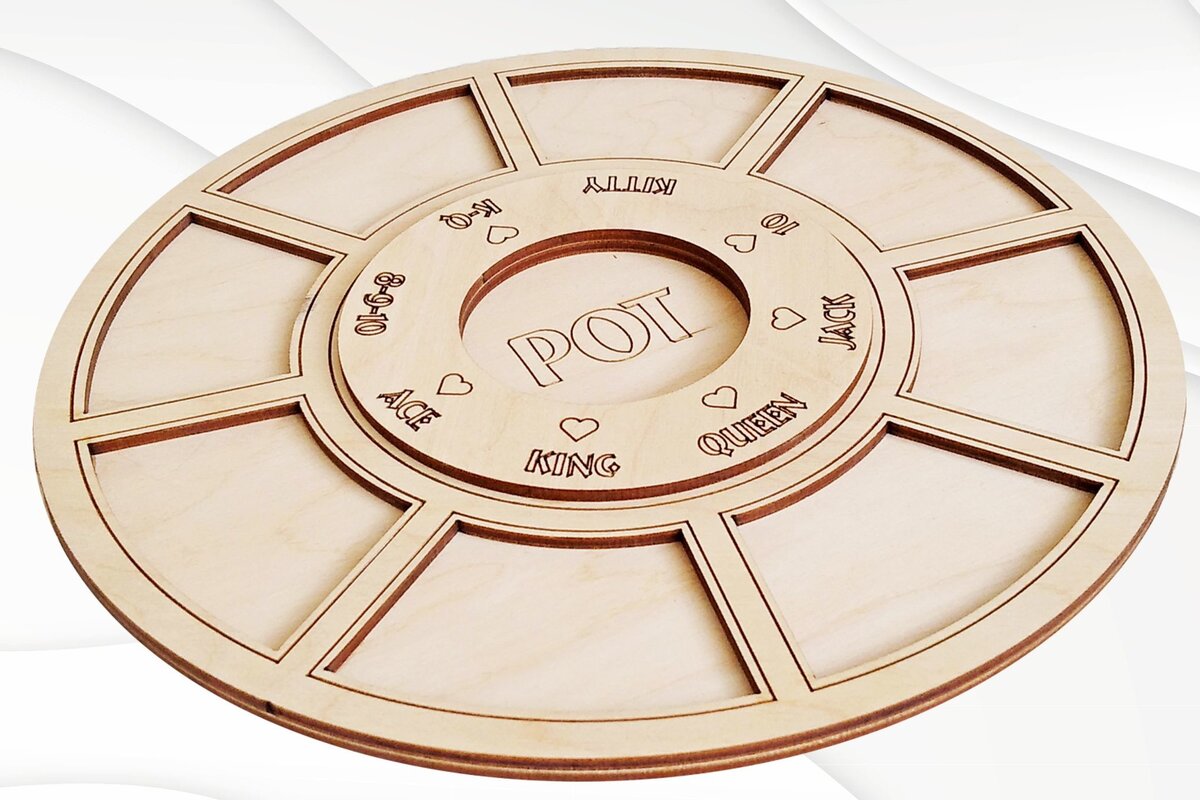 Σετ των 2 Intra απο ξύλο plywood 3mm-4mm πάχος - Game Board Tripoley, Design Laser Cut Δίασταση 230x230 cm INTRAFABR-59676435