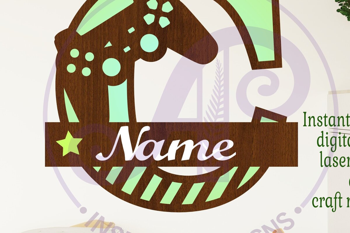 Intra απο ξύλο plywood 3mm-4mm πάχος - Μονόγραμμα κεφαλαίου παίκτη Γράμμα C  Δίασταση 30x20 cm INTRAFABR-109003347