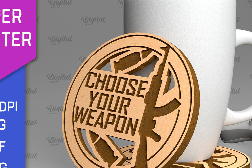 Intra απο ξύλο plywood 3mm-4mm πάχος - Gamer Coaster Cut Laser. Gamer Decor  Δίασταση 30x20 cm INTRAFABR-97717441