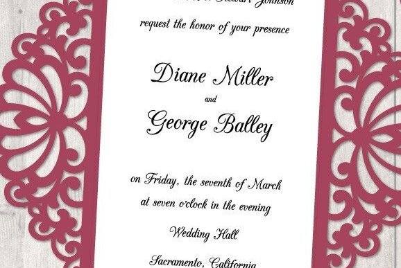 Σετ των 3 Intra απο ξύλο plywood 3mm-4mm πάχος - Προσκλητήριο γάμου Gate  Lotus Flower Δίασταση 5x7 cm INTRAFABR-31743508