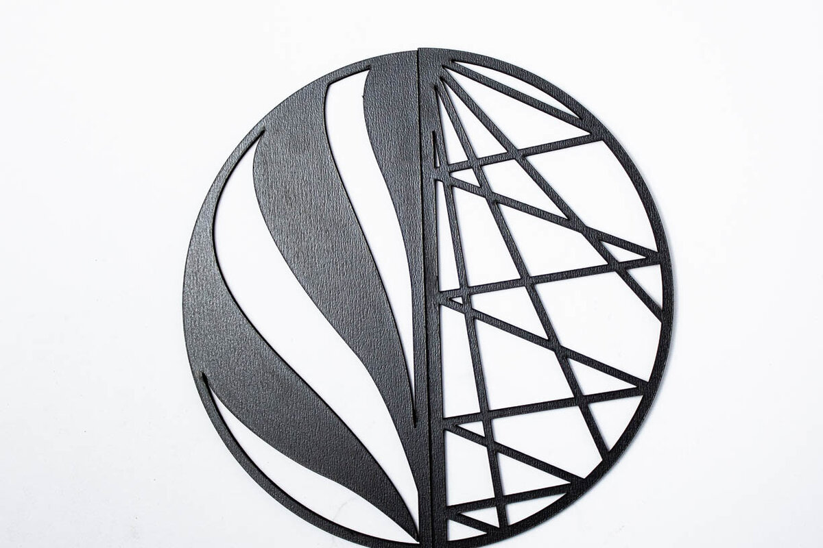 Σετ των 3 Intra απο ξύλο plywood 3mm-4mm πάχος - Γεωμετρικός κύκλος τοίχου τέχνης Δίασταση 6x6 cm INTRAFABR-69786366