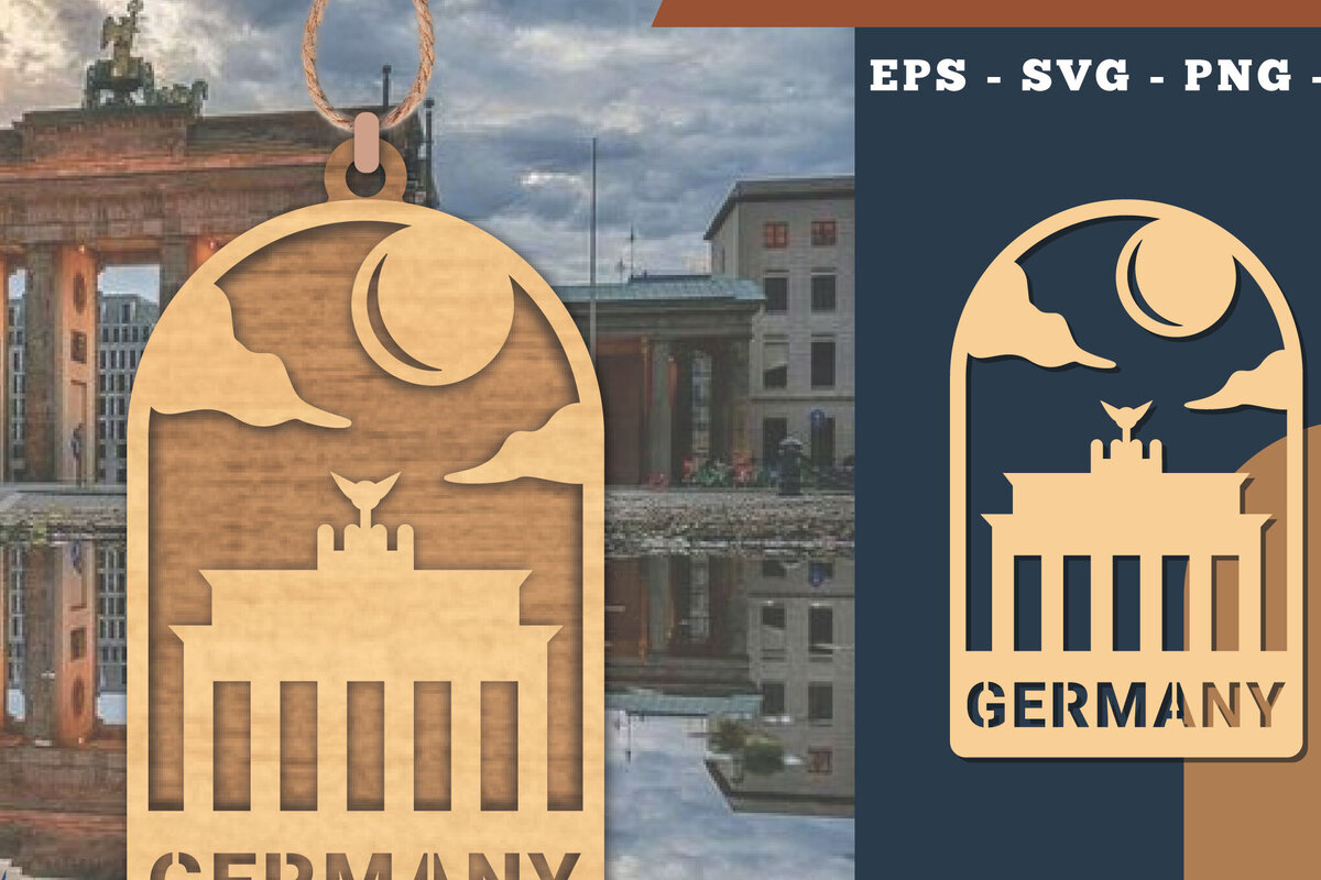 Σετ των 3 Intra απο ξύλο plywood 3mm-4mm πάχος - Κόψιμο με λέιζερ Γερμανία στολίδι  Δίασταση 6x6 cm INTRAFABR-111785904