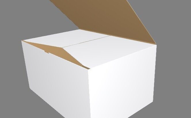 Σετ των 3 Intra απο ξύλο plywood 3mm-4mm πάχος - Πρότυπο κουτιού δώρου Δίασταση 17x13 cm INTRAFABR-28107611