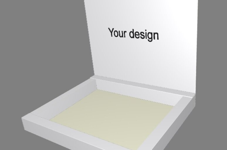 Σετ των 2 Intra απο ξύλο plywood 3mm-4mm πάχος - Πρότυπο κιβωτίου δώρου, κουτί , πρότυπο  Δίασταση 14x12 cm INTRAFABR-58524468