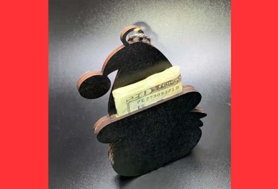 Σετ των 2 Intra απο ξύλο plywood 3mm-4mm πάχος - Κάτοχοι δωροκάρτας -  Cut Files Δίασταση 15x15 cm INTRAFABR-108857097