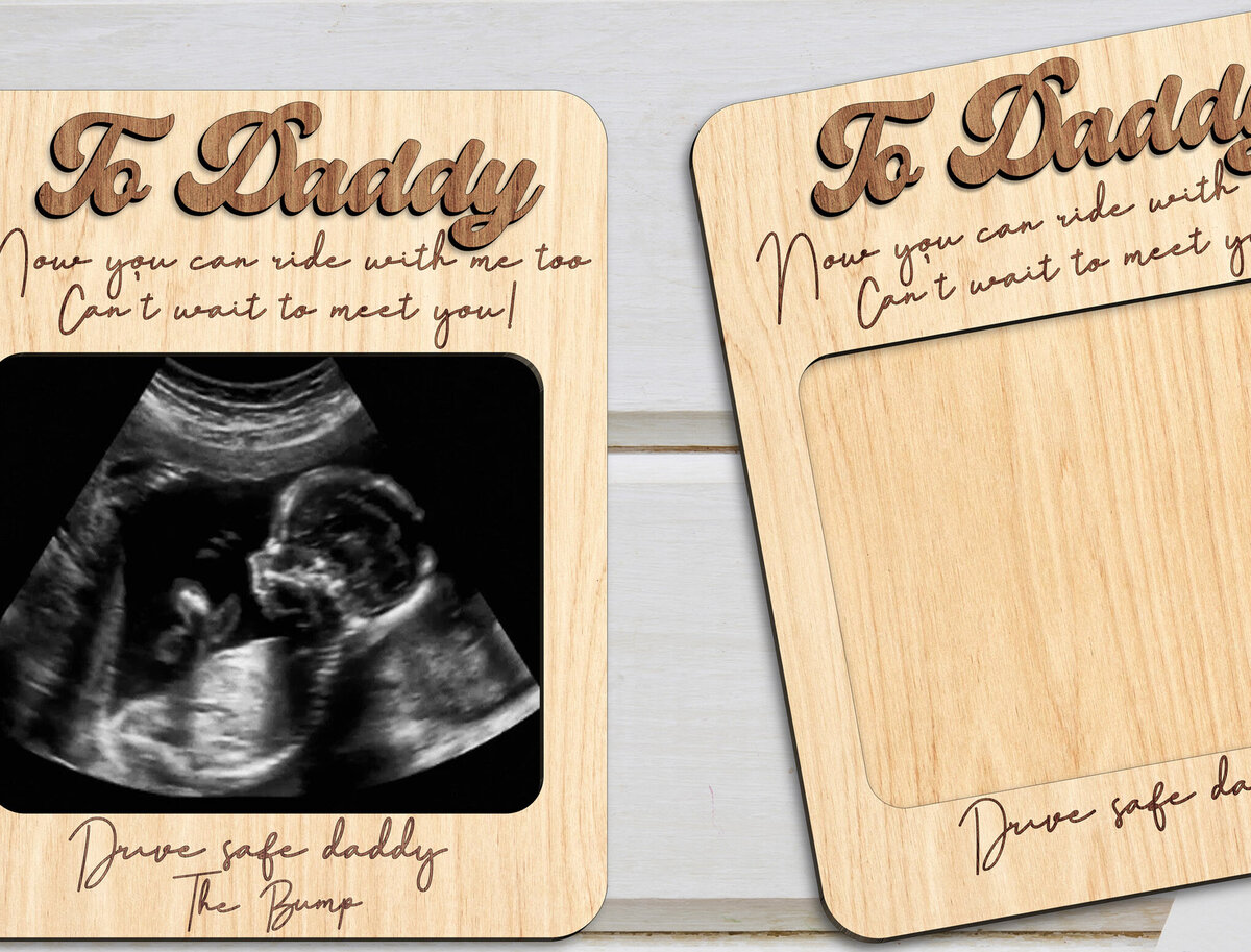 Σετ των 2 Intra απο ξύλο plywood 3mm-4mm πάχος - Δώρο για τον μπαμπά από το New Born Δίασταση 20x25 cm INTRAFABR-98479678