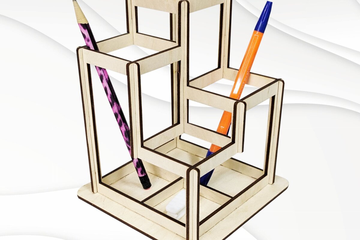 Intra απο ξύλο plywood 3mm-4mm πάχος - Οργάνωση βάσης δώρου, Laser Cut Δίασταση 153x130 cm INTRAFABR-123149445