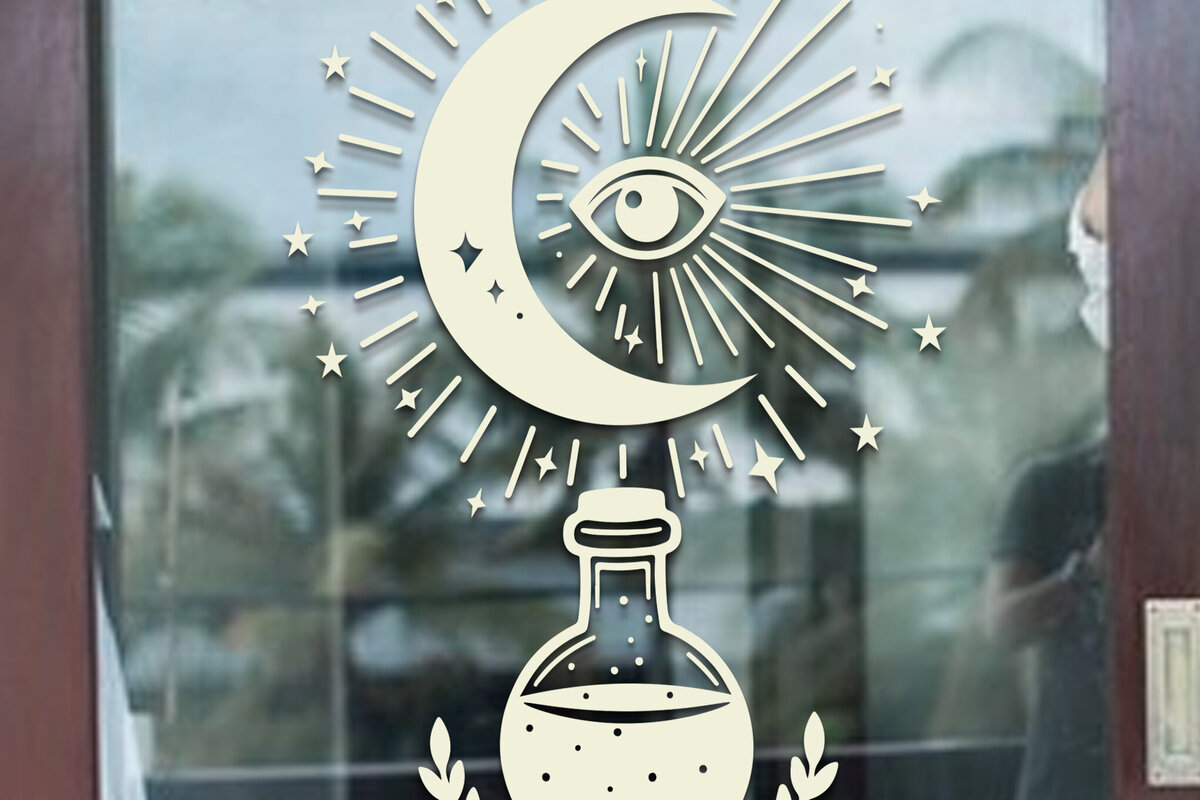 Intra απο ξύλο plywood 3mm-4mm πάχος - Γυάλινα πάνελ Μαγικός σχεδιασμός  Δίασταση 40x50 cm INTRAFABR-121807866