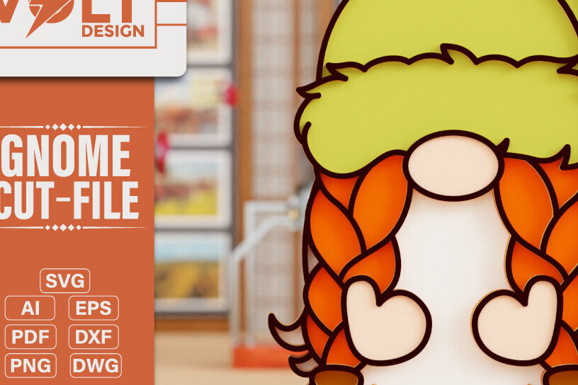 Σετ των 2 Intra απο ξύλο plywood 3mm-4mm πάχος - Gnome 3d  Πολυστρωματική Δίασταση 20x25 cm INTRAFABR-94944210