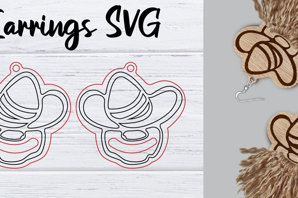 Σετ των 3 Intra απο ξύλο plywood 3mm-4mm πάχος - Σκουλαρίκια Gnomes Macrame  | Μακραμέ Δίασταση 3x3 cm INTRAFABR-36056510