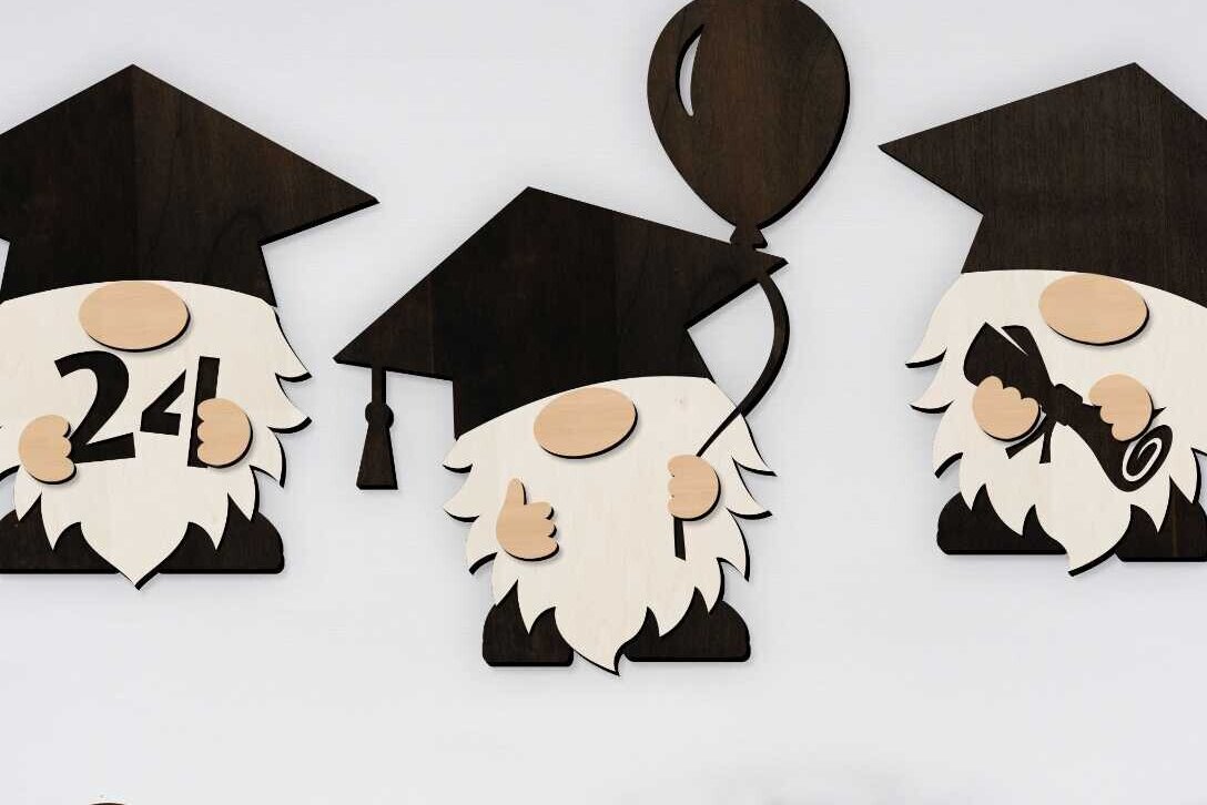 Intra απο ξύλο plywood 3mm-4mm πάχος - Πρότυπα πολυεπίπεδων διακοσμήσεων ΣΕΤ GROMES Δίασταση 34x7 cm INTRAFABR-96024911