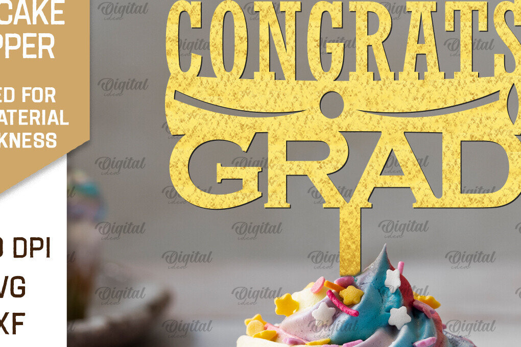 Intra απο ξύλο plywood 3mm-4mm πάχος - Κοπή Laser Topper Topper Graduation Cake Δίασταση 30x20 cm INTRAFABR-95252670