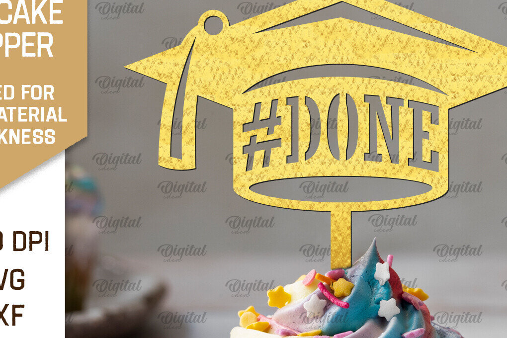 Intra απο ξύλο plywood 3mm-4mm πάχος - Κοπή Laser Topper Topper Graduation Cake Δίασταση 30x20 cm INTRAFABR-95252728