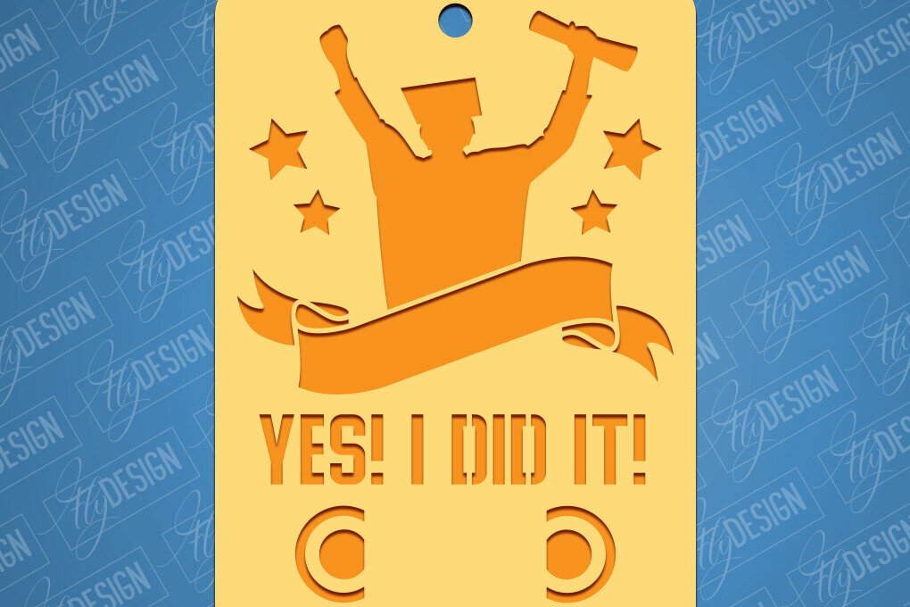 Σετ των 2 Intra απο ξύλο plywood 3mm-4mm πάχος - Χρηματική κάρτα αποφοίτησης | Κατηγορία 2024  Δίασταση 20x20 cm INTRAFABR-94860105