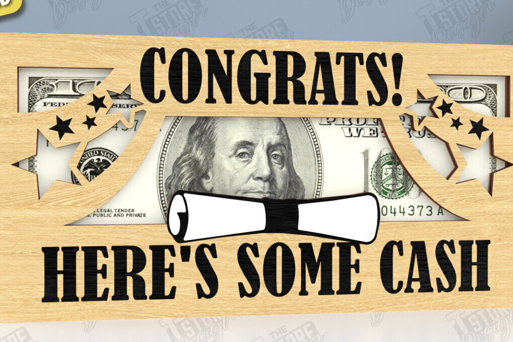 Σετ των 2 Intra απο ξύλο plywood 3mm-4mm πάχος - Κάτοχος Χρημάτων Αποφοίτησης | Grad 2025 |CNC Δίασταση 20x20 cm INTRAFABR-118829555