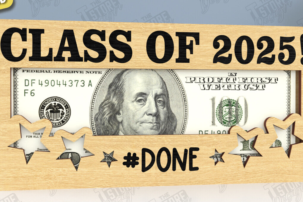 Σετ των 2 Intra απο ξύλο plywood 3mm-4mm πάχος - Κάτοχος Χρημάτων Αποφοίτησης | Grad 2025 |CNC Δίασταση 20x20 cm INTRAFABR-118944991