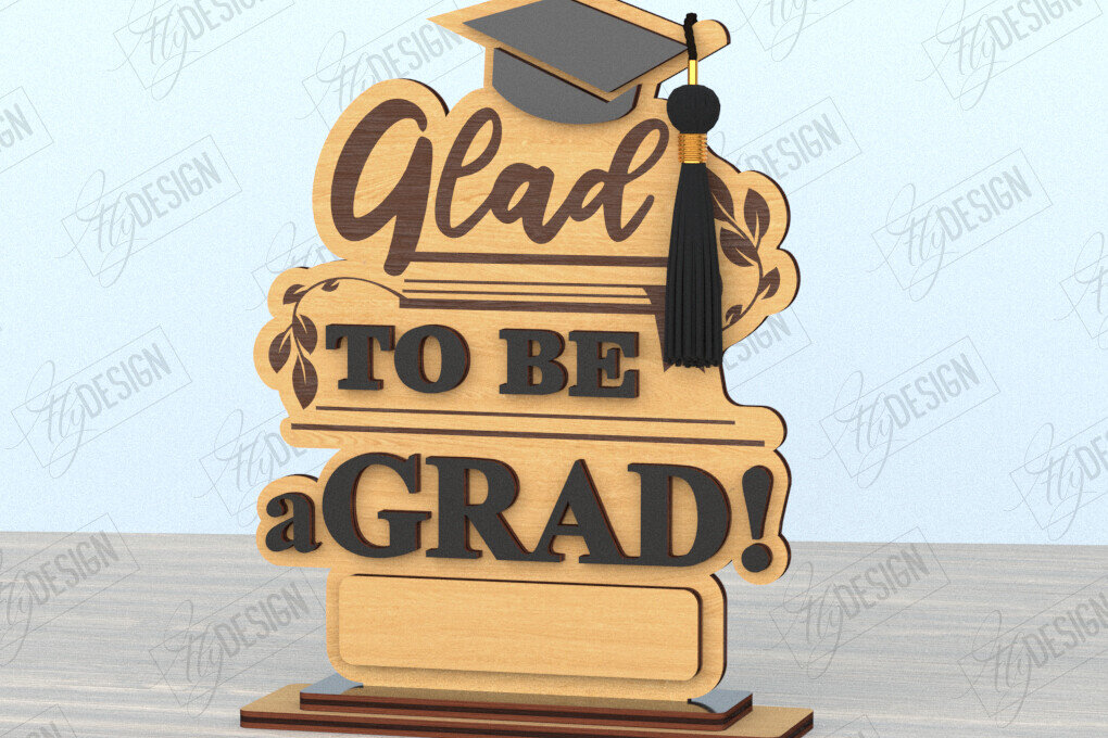 Intra απο ξύλο plywood 3mm-4mm πάχος - Κάτοχος Χρημάτων Αποφοίτησης | Grad 2025 |CNC Δίασταση 20x20 cm INTRAFABR-118829551