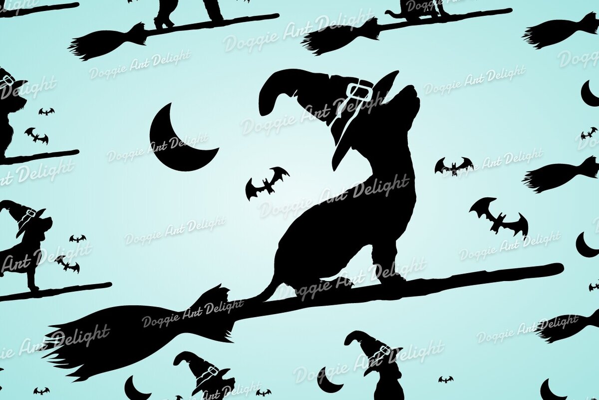 Σετ των 3 Intra απο ξύλο plywood 3mm-4mm πάχος - Πακέτο Halloween Dog  Spooky Dog Png Δίασταση 15x15 cm INTRAFABR-77798673