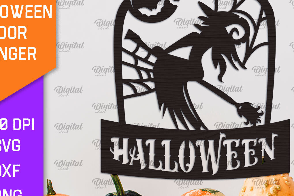 Σετ των 2 Intra απο ξύλο plywood 3mm-4mm πάχος - Σχέδιο κοπής με λέιζερ κρεμάστρα πόρτας αποκριών Δίασταση 15x15 cm INTRAFABR-104301120