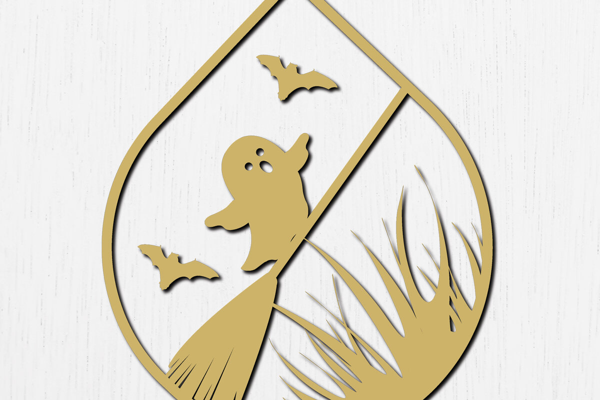 Σετ των 3 Intra απο ξύλο plywood 3mm-4mm πάχος - Σκουλαρίκια Halloween Σχέδιο κοπής με λέιζερ 28 Δίασταση 3x3 cm INTRAFABR-76193450