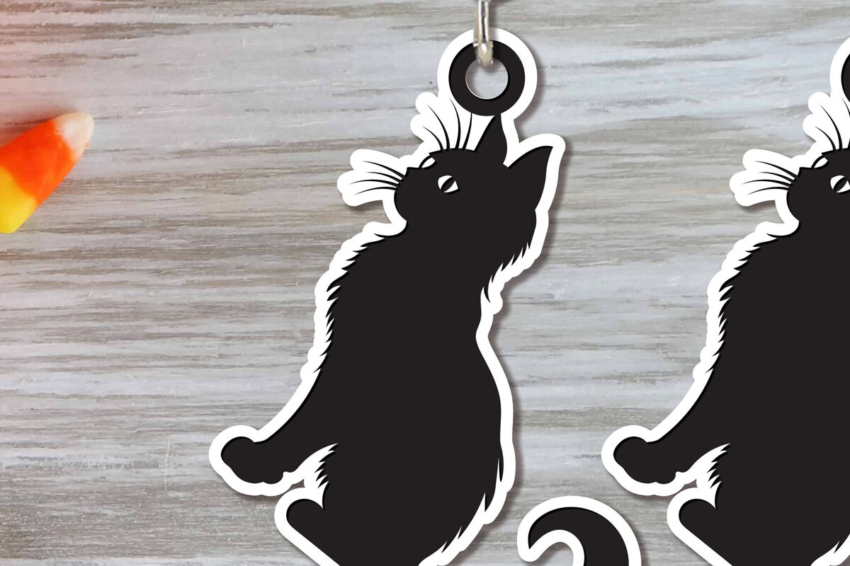 Σετ των 3 Intra απο ξύλο plywood 3mm-4mm πάχος - Αποκριάτικα σκουλαρίκια Laser Cut  Δίασταση 3x3 cm INTRAFABR-100676931