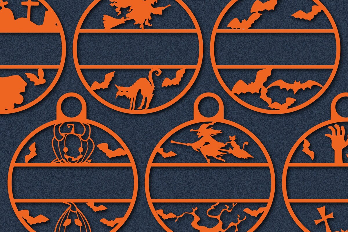 Σετ των 2 Intra απο ξύλο plywood 3mm-4mm πάχος - Δέσμη κοπής λέιζερ στολίδι με όνομα αποκριών Δίασταση 25x25 cm INTRAFABR-44195574