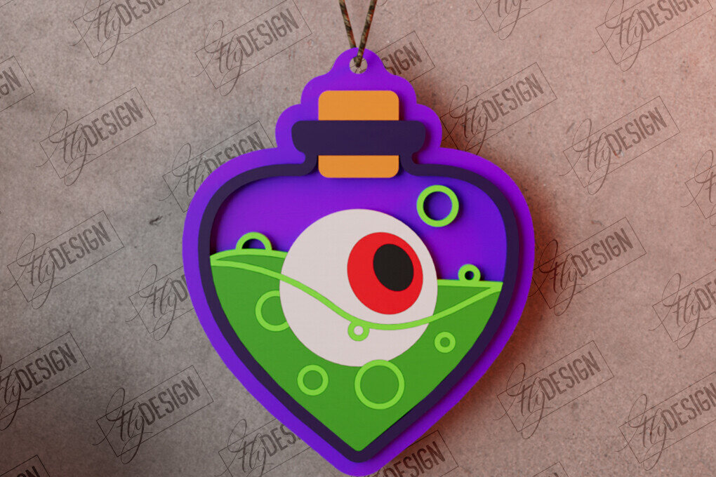 Σετ των 3 Intra απο ξύλο plywood 3mm-4mm πάχος - Αποκριάτικο Στολίδι | Διακόσμηση αποκριών|CNC Δίασταση 4x4 cm INTRAFABR-104784022