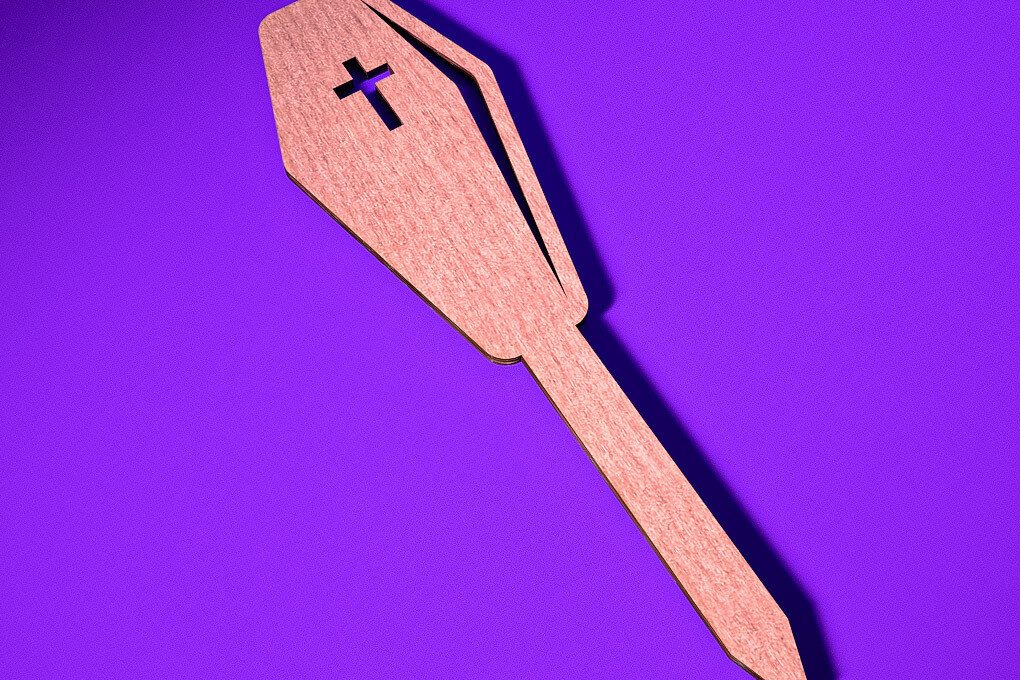 Σετ των 2 Intra απο ξύλο plywood 3mm-4mm πάχος - Halloween Plant Stakes Cut Laser  Δίασταση 15x15 cm INTRAFABR-73280112