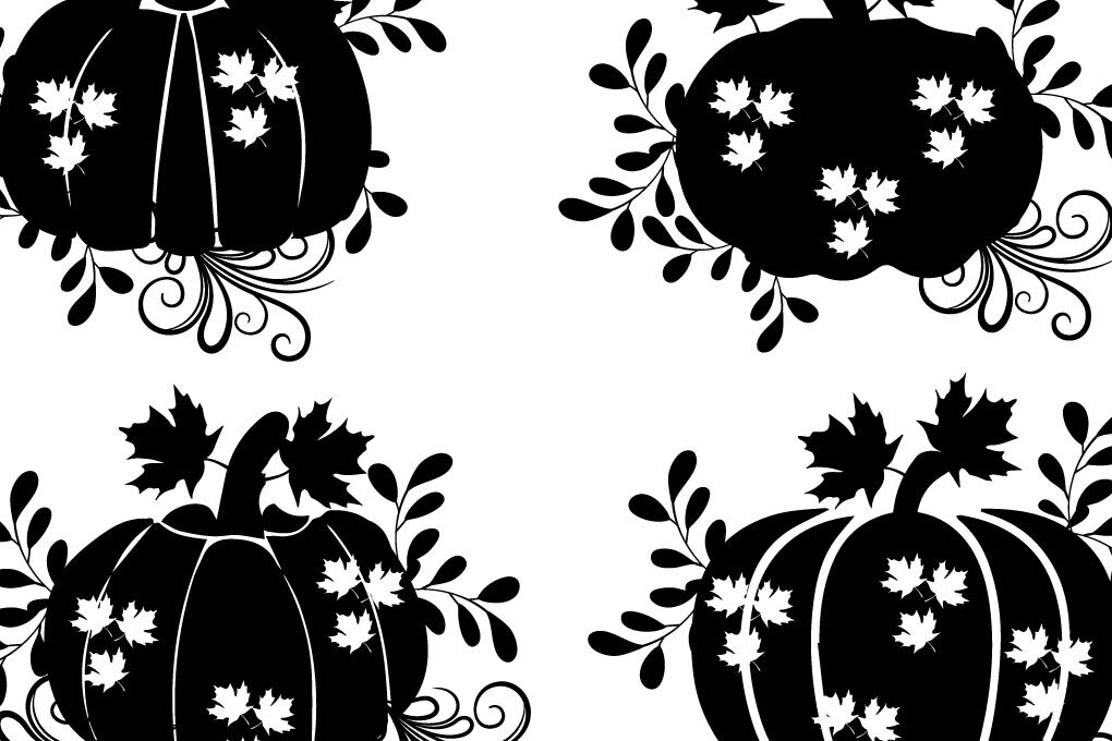 Σετ των 3 Intra απο ξύλο plywood 3mm-4mm πάχος - Λουλούδι κολοκύθας αποκριών Δίασταση 20x20 cm INTRAFABR-80476226