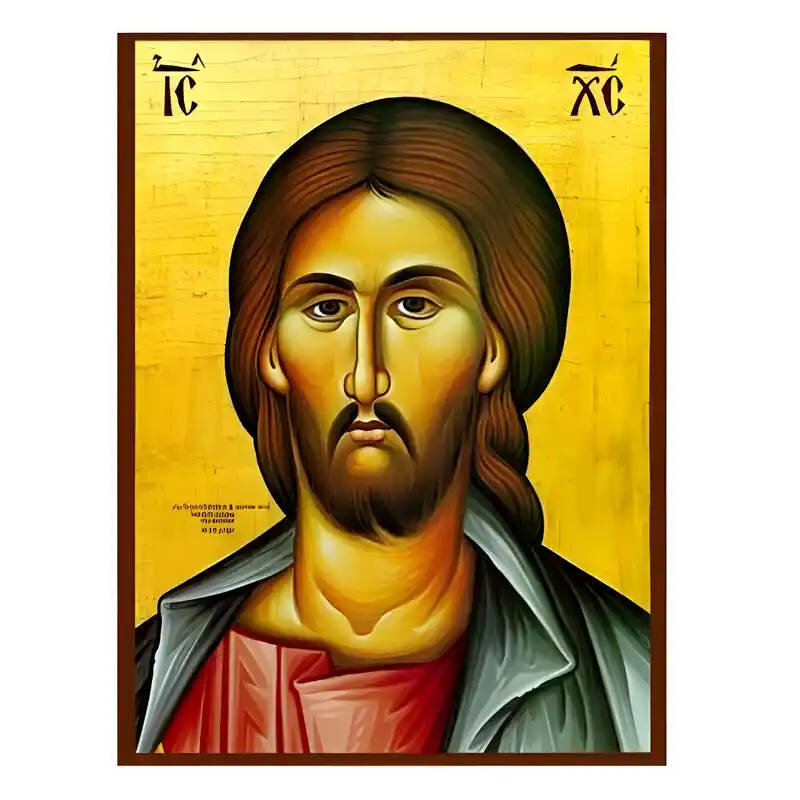 Σετ των 2 Εικόνα Ορθοδοξίας με περίγραμμα χρυσό σε ξύλο Φλαμουρίας  με  βάση Εικόνα Χριστός, Προτομή Χειροποίητη Ελληνορθόδοξη , Κρεμαστή πλάκα βυζαντινής τέχνης, χριστιανική τέχνη Διάσταση 10x7 cm (3,9 x 2,8 ίντσες) INTRAEK-670725