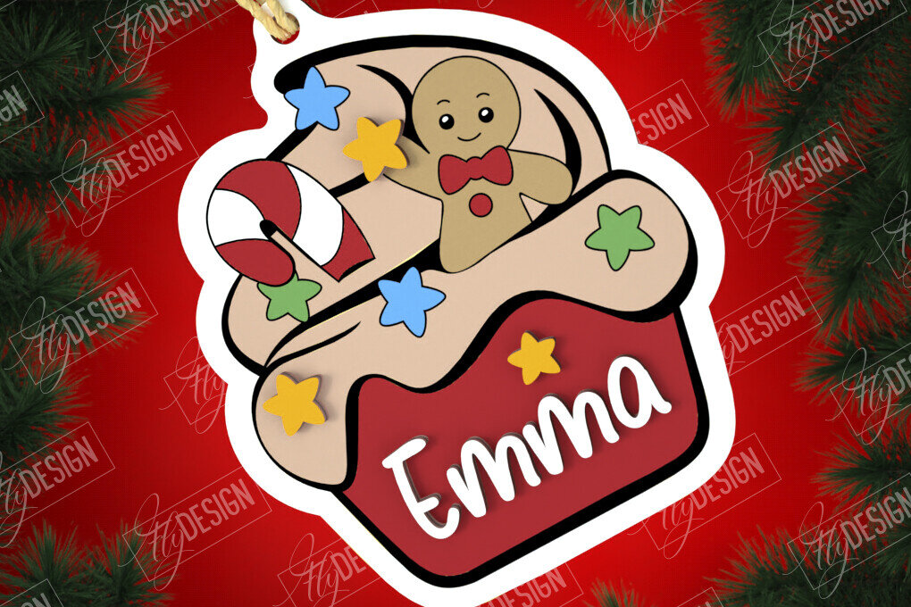 Intra απο ξύλο plywood  Χρώμα wenge 3mm-4mm πάχος - Χριστουγεννιάτικη ετικέτα | Ετικέτες δώρων | Δώρο Χριστουγέννων Δίασταση 15x15 cm INTRAFABR-36169287