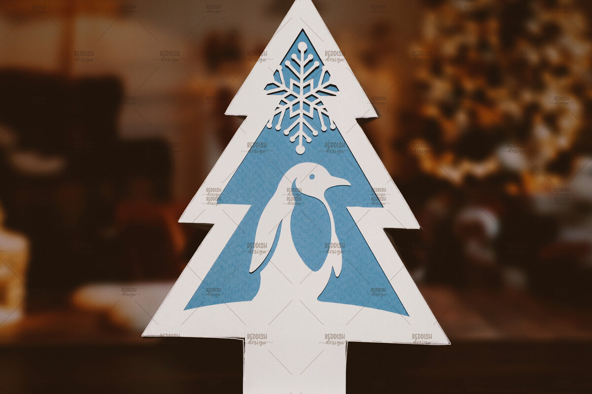 Σετ των 2 Intra απο ξύλο plywood  Χρώμα wenge 3mm-4mm πάχος - Χριστουγεννιάτικο Δέντρο Κουτί Δίασταση 20x20 cm INTRAFABR-101524876