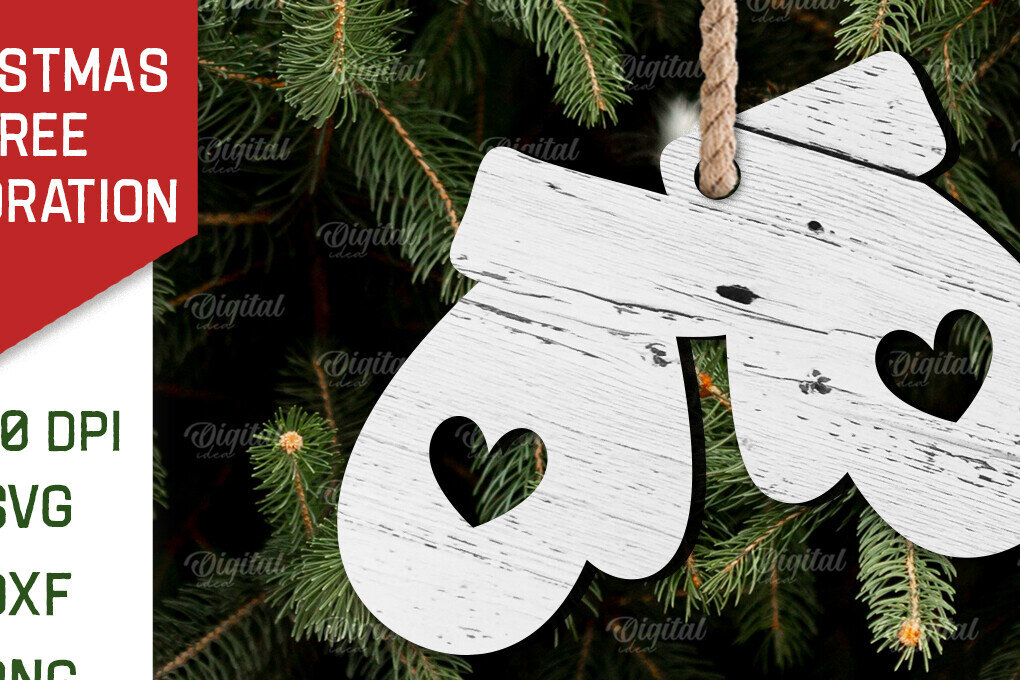 Σετ των 2 Intra απο ξύλο plywood  Χρώμα wenge 3mm-4mm πάχος - Διακόσμηση Χριστουγεννιάτικου Δέντρου Δίασταση 15x15 cm INTRAFABR-74437233