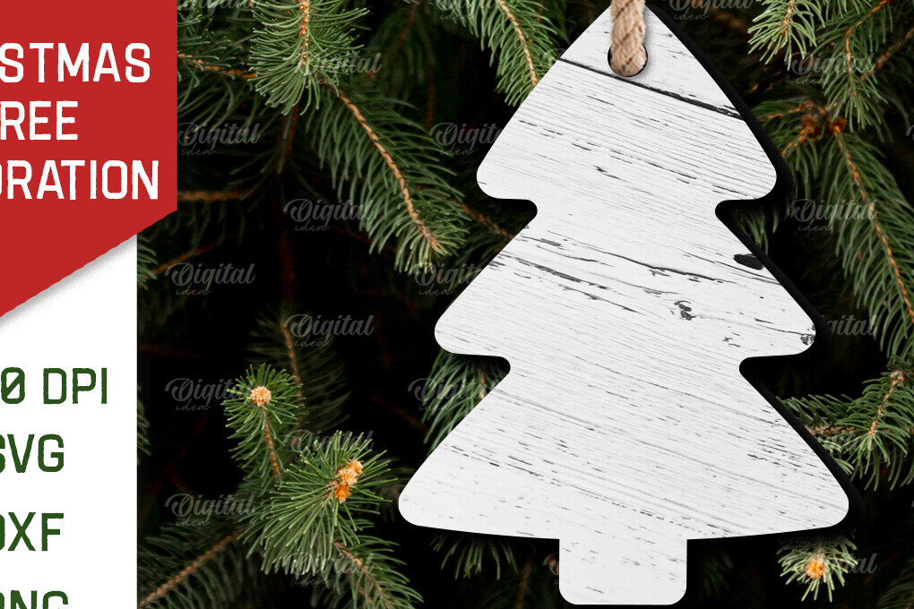 Σετ των 2 Intra απο ξύλο plywood  Χρώμα wenge 3mm-4mm πάχος - Διακόσμηση Χριστουγεννιάτικου Δέντρου Δίασταση 15x15 cm INTRAFABR-74437531