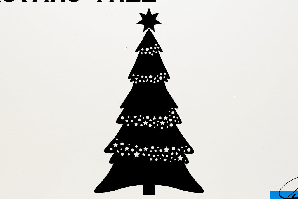 Σετ των 2 Intra απο ξύλο plywood  Χρώμα wenge 3mm-4mm πάχος - Στολίδι Χριστουγεννιάτικου Δέντρου με Δίασταση 6x6 cm INTRAFABR-116092156